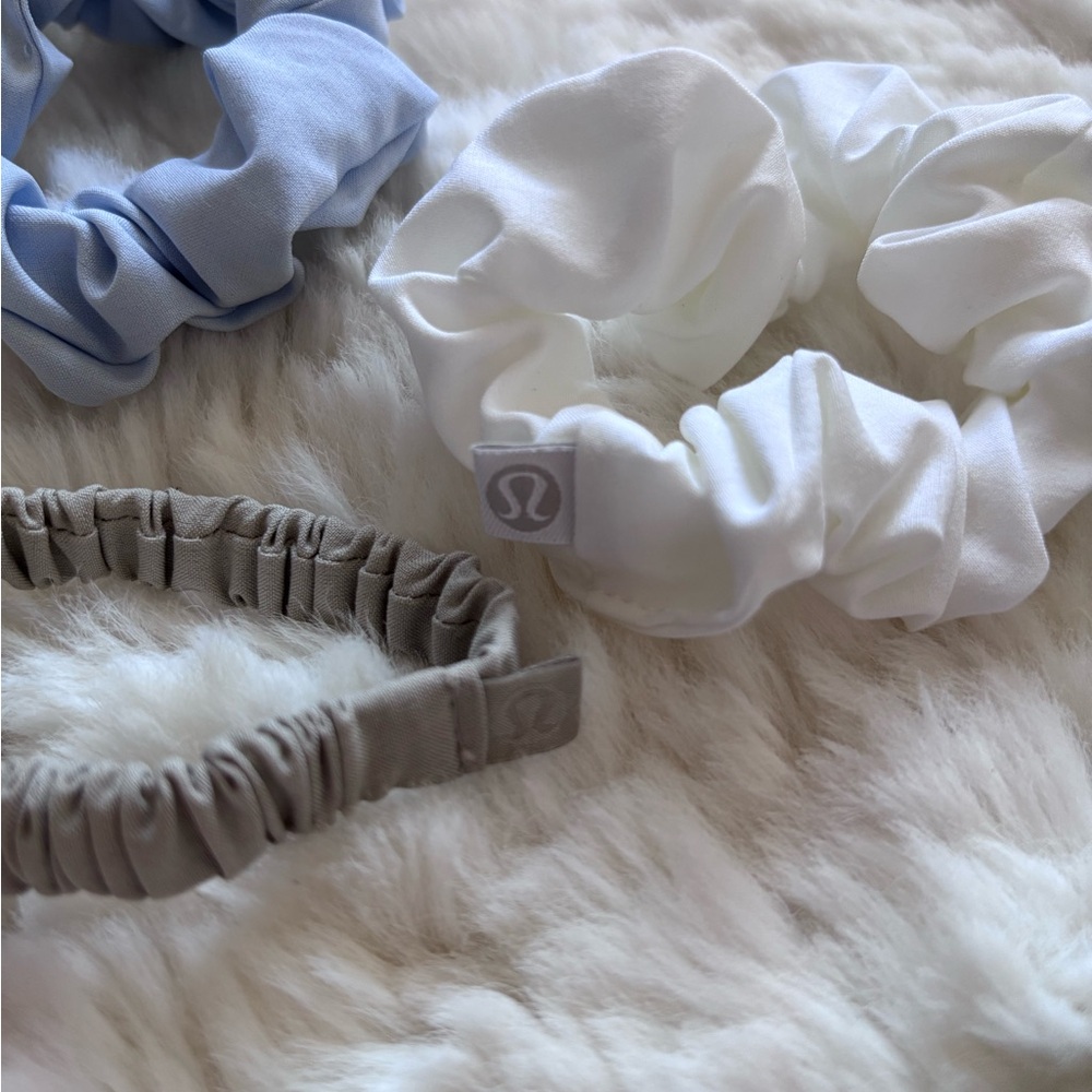 Lululemon Scrunchie Set of 6 - 3 Skinny, 3 Uplifting - Picture 3 of 4